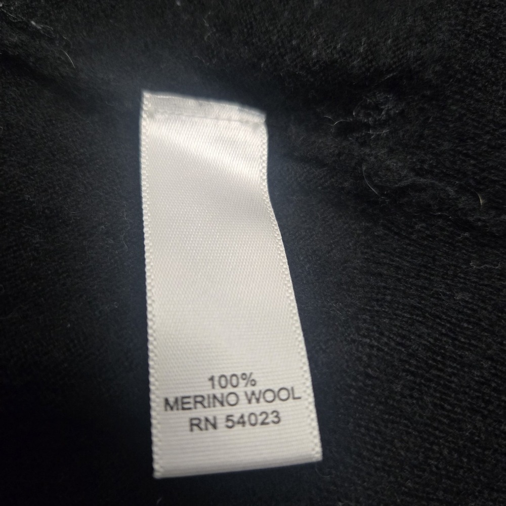 Banana‎ Republic Extra Fine Merino Wool Sequin Stripe Sweater Med whimsigoth - Picture 6 of 8